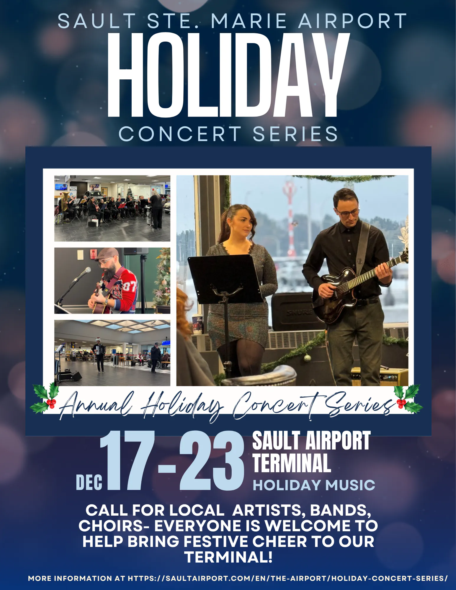 holiday concert series poster