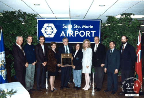 Sault Ste. Marie Airport Development Corporation Celebrates 25 Years of Ownership of Sault Ste. Marie Airport