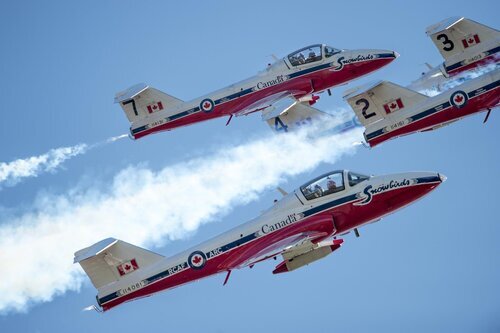 Look up! Here's your chance to meet the Snowbirds